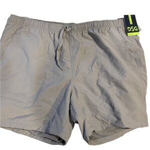 DSG Men's Gray Relaxed Fit 6 inch Shorts XL